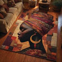African Heritage Soul Quilted Area Rug