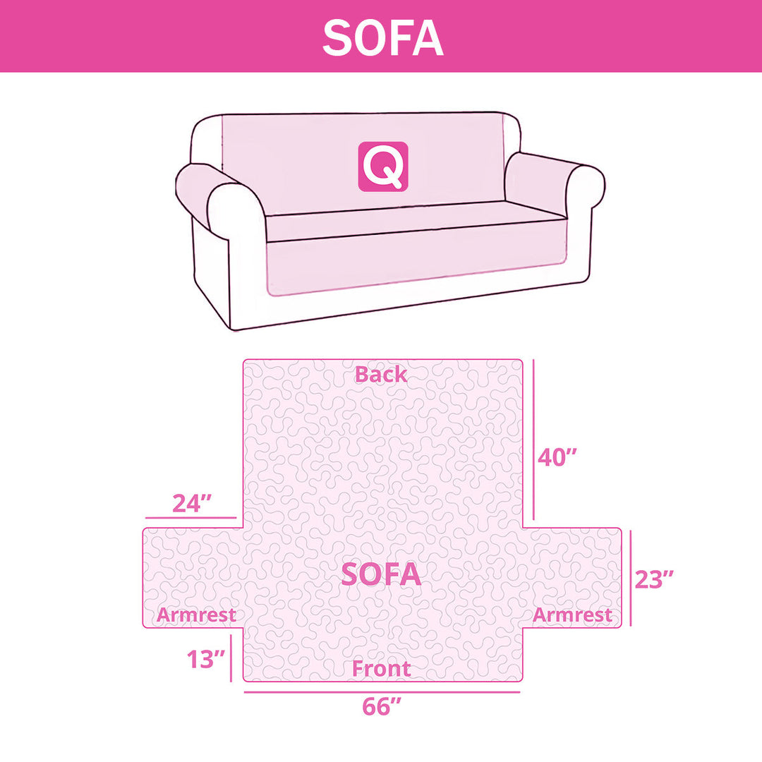 Cabin Bear Patrol Quilted Sofa Cover